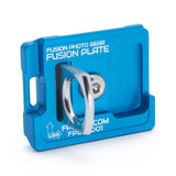 Manfrotto Compatible Fusion Plate – Blue