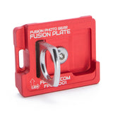 Manfrotto Compatible Fusion Plate – Red