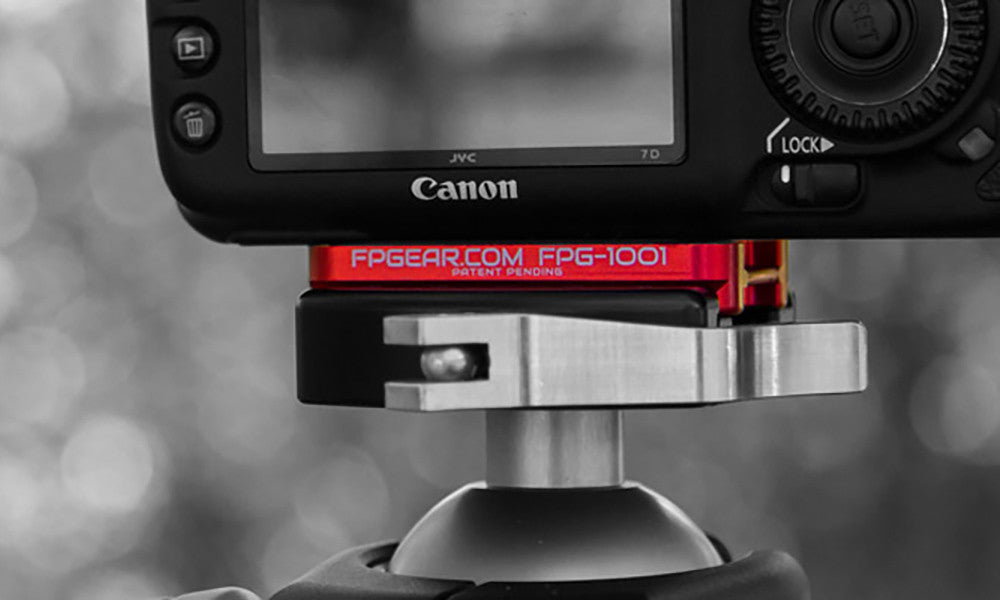 Manfrotto Compatible Fusion Plate – Red – Fusion Photo Gear