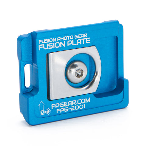 Manfrotto Compatible Fusion Plate – Blue